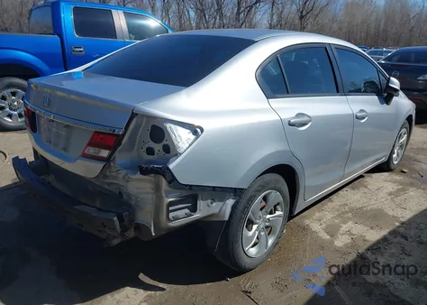 2013 Honda Civic Lx from USA, damaged, VIN 2HGFB2F5XDH582632